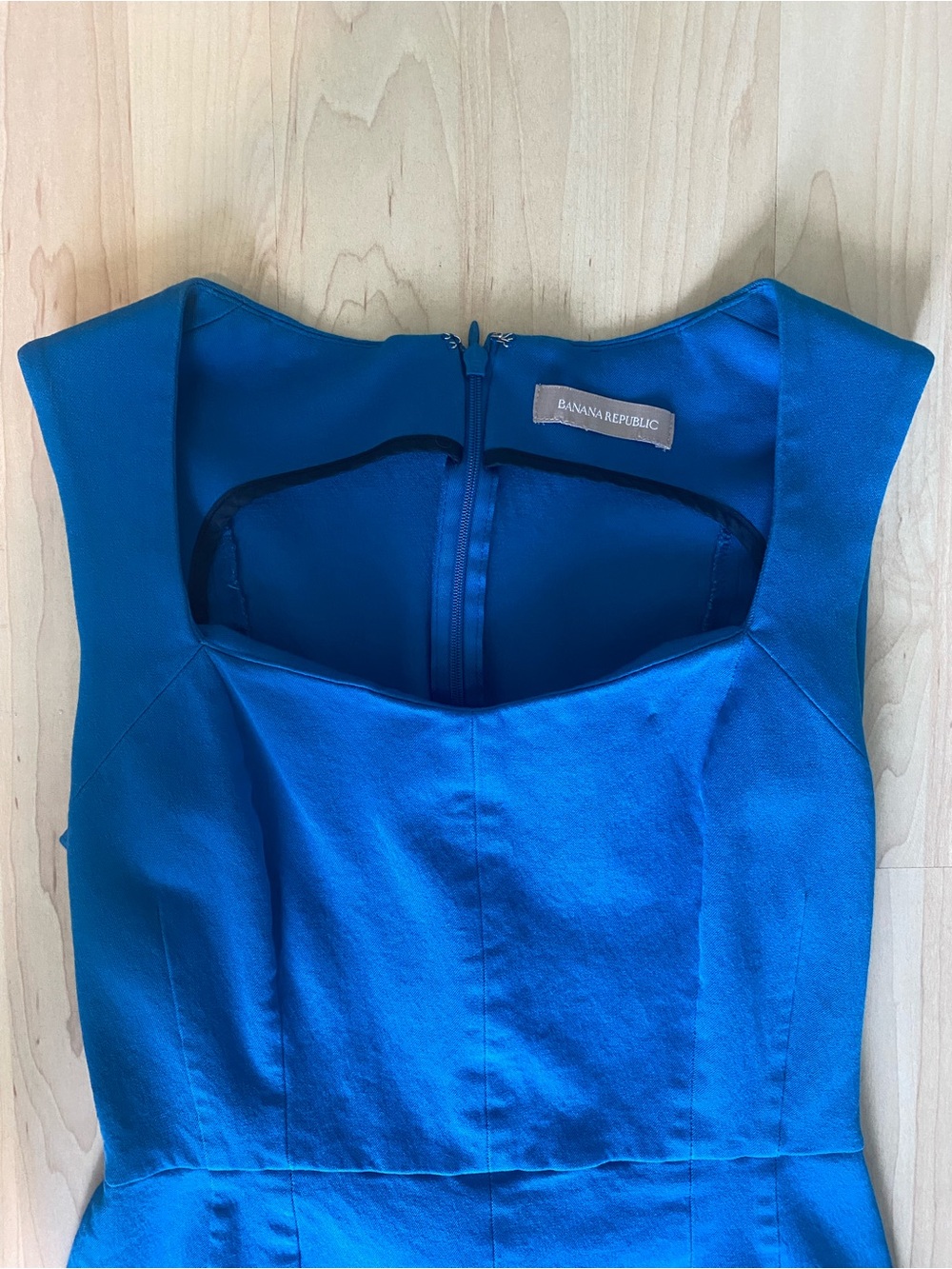 Blue Banana Republic Sleeveless Sheath Dress - Picture 3 of 5